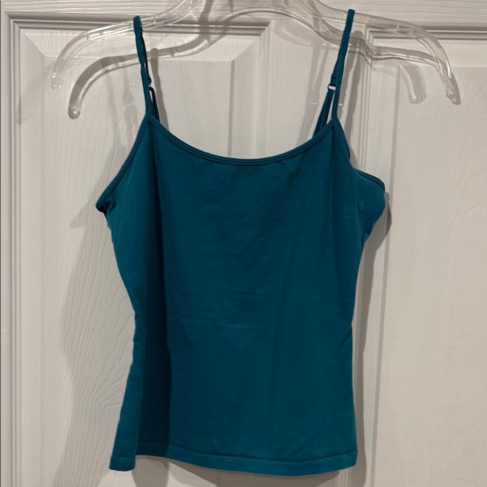 SO Teal Adjustable Strap Camisole
